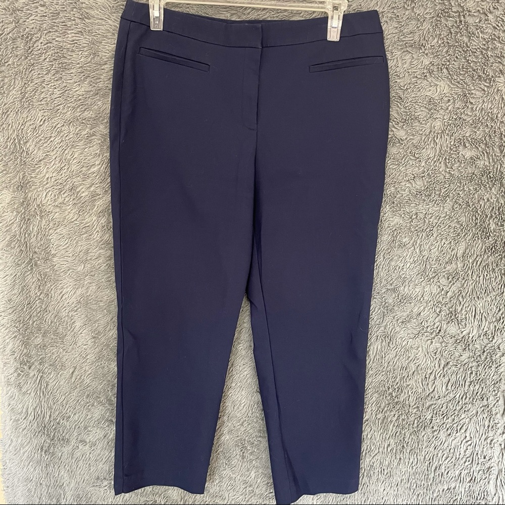 Chico Blue straight leg ankle pant-Sz3 XL 16/18